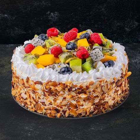 tropical fruit cake fruit cake  dubai french bakery dubai