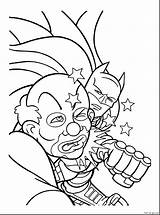Coloring Batman Face Getdrawings Joker Pages sketch template