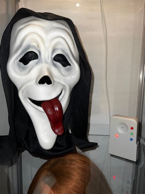 scream ghostface scary  wazzup spoof replica mask  etsy canada