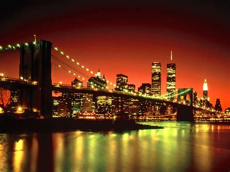 york city night wallpaper city