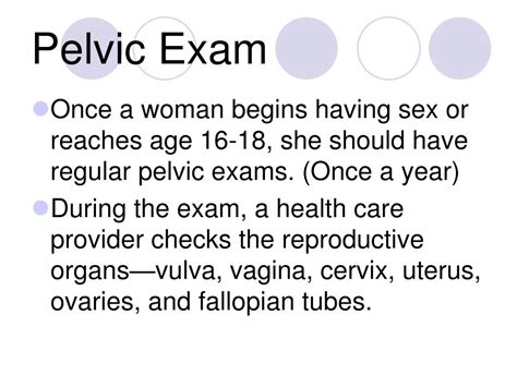 Ppt Pelvic Exam Powerpoint Presentation Free Download Id 3871028