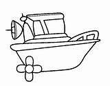 Boat Coloring Coloringcrew sketch template