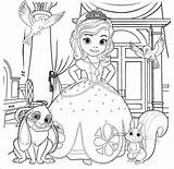 Coloring Sofia First Pages Princess Friends Her Print Disney Online Color Netart Printable Cartoon Book Girls Getcolorings Choose Board sketch template