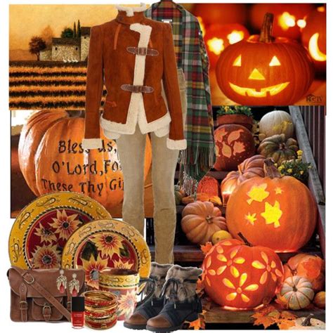 Autumn Warm By Pattycontrerasblanch On Polyvore Pumpkin Carving