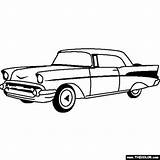 1957 1955 Chevrolet Belair Pojazdy Escarabajo Beachy Coche Sketchite sketch template
