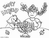 Coloring Pages Hanukkah Shabbos Happy Printable Color Kayla Kugel Kids Getcolorings Shabbat sketch template