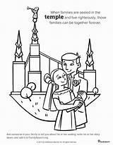 Coloring Lds Temple Family Pages History Kids Primary Drawing Book Sealing Lake Salt Tree Pdf Mormon Color Library Clipart Drawings sketch template