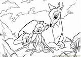 Faline Bambi Coloring Pages Getcolorings Plays Printable sketch template