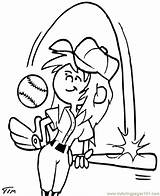 Softball Coloring Baseball Pages Sports Printable Girl Player Kids Girls Cartoon Clipart Print Printables Football Color Cliparts Clip Birthday Easy sketch template