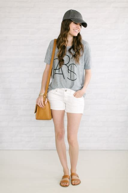 21 stunning white shorts outfits for this season styleoholic