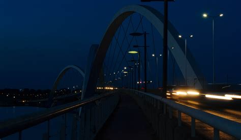 Free Images Light Architecture Bridge Night Sunlight City