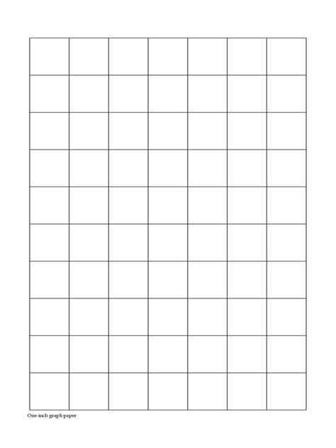 1 Inch Graph Paper 6 Free Templates In Pdf Word Excel Download