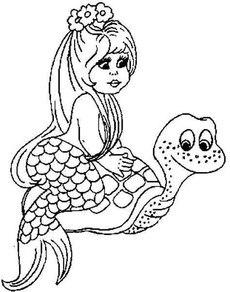 sirene coloring pages mermaid coloring animal drawings