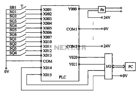 external wiring diagram  plc   circuits  nextgr