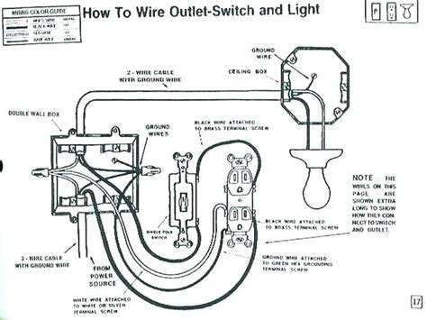 pin wiring diagram light switch  outlet electrical outlet   switch wiring diagram