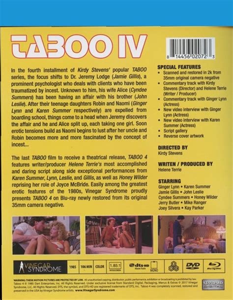taboo 4 blu ray 1985 popporn