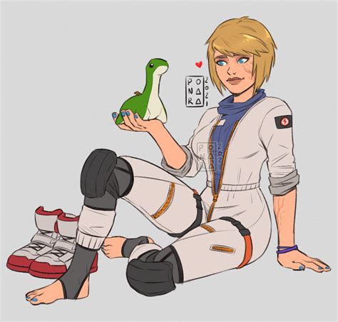 [oc] Wattson Taking Some Time Off With Her Nessie R Apexlegends