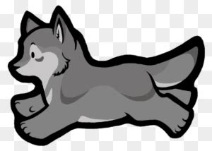 image cute wolf stickers  transparent png clipart images