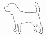 Animal Beagle Dog Printable Templates Pattern Stencils Outline Patterns Template Patternuniverse Crafts Print Use Cut Stencil Creating Animals Shape Printables sketch template