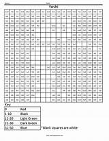 Coloring Number Color Pixel Yoshi Pages Multiplication Math Printable Squares Nintendo Worksheet Worksheets Basic Online Squared Hard Info Print Kids sketch template