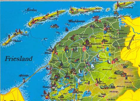 picture postcards netherlands friesland