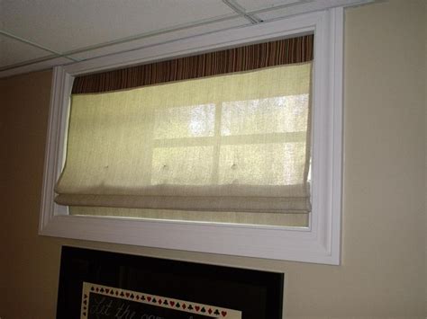 basement casement window curtains basement window treatments basement windows basement