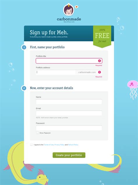 examples  html contact forms  web design