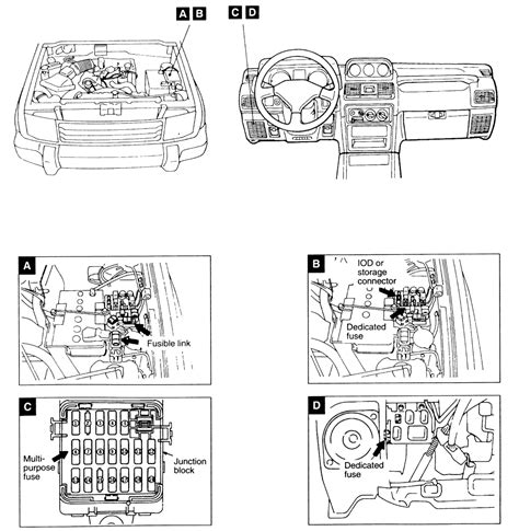 mitsubishi pajero wiring schematic engine diagram