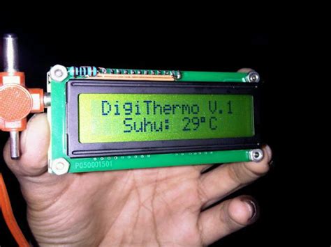 thermometer lcd  arduino