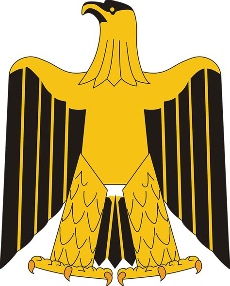 flag eagle bird  vector graphic  pixabay