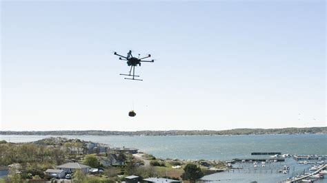 drones join emergency care front   sweden  defibrillator drops mobihealthnews