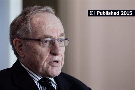 Alan Dershowitz Denies Suit’s Allegations Of Sex With A Minor The New