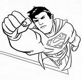 Coloring Superman Pages Printable Print Sheet Fotolip Everfreecoloring sketch template