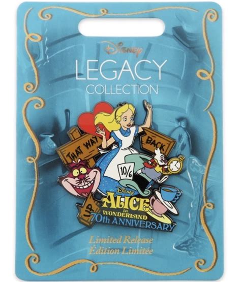 Alice In Wonderland 70th Anniversary Pin At Shopdisney Disney Pins Blog