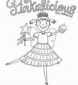 Coloring Pages Pinkalicious Preschoolers Getcolorings Colorin sketch template