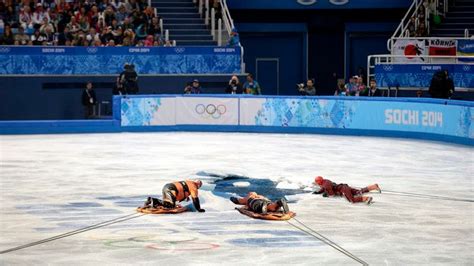 emergency crews attempt  rescue olympic figure skater  fell