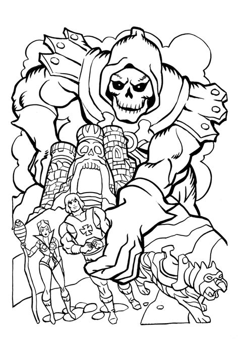 man coloring pages    print