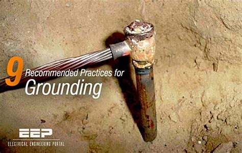 recommended practices  grounding