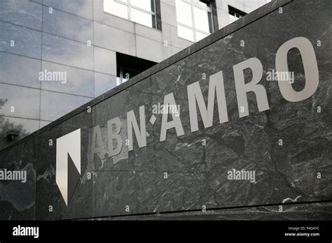 abn amro logo high resolution stock photography  images alamy