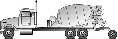 kenworth ws heavy truck blueprints  outlines