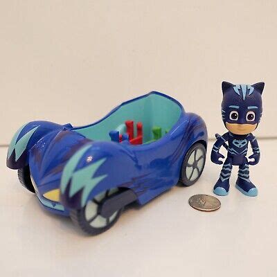 pj masks catboy cat car vehicle figure  cat boy complete set