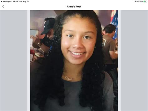 information sought on missing 15 year old