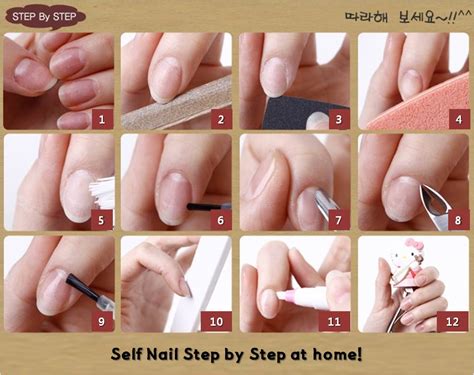 sara nail nail care  home nail care tips  nail step  step