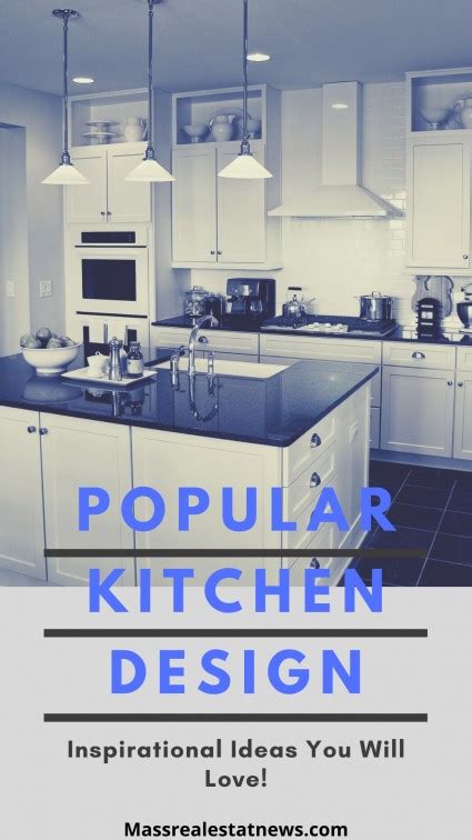 modern kitchen design  inspirational decor tricks