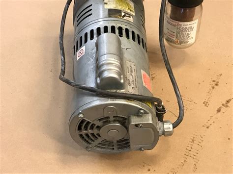 emerson rotary vane vacuum pump gex