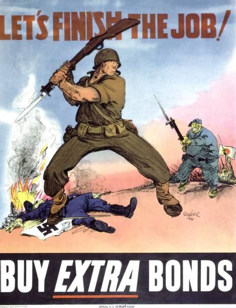 Propaganda Poster Against Japan 20th Century United States World War