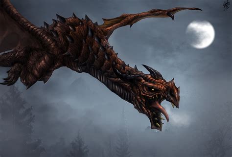 skyrim ancient dragon  therisingsoul  deviantart
