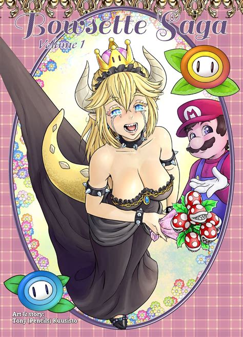 Pencils Bowsette Saga Vol 1 Mario Bros Porn Comics