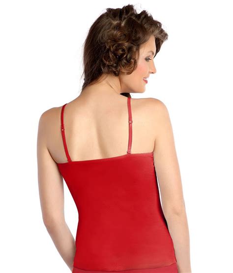 buy strawberry lenceria red camisole online at best prices in india