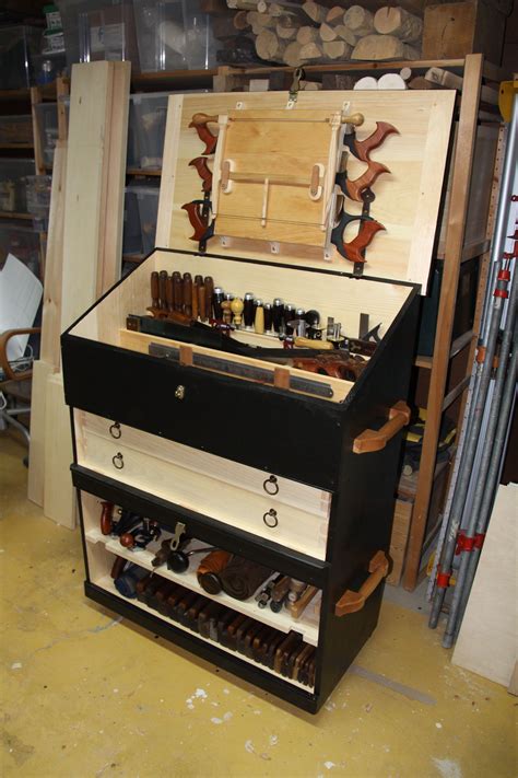 large dutch style tool chest   sections full